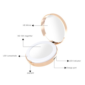 Best Rated Lighted Vanity Makeup Magnifying Mirror XJ21 With Low Price
