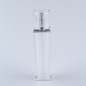 Best selling cosmetic airless pump dispenser acrylic bottle for powder