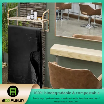 Biodegradable Waterproof Shampoo Capes, 100% Compostable Cape