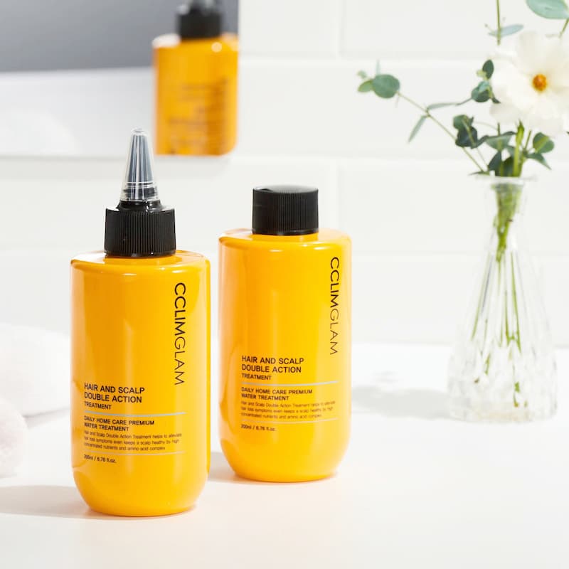 CCLIMGLAM HAIR and SCALP DOUBLE ACTION TREATMENT Water Protein Treatment 