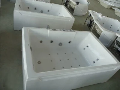 CE Greengoods Sanitary Ware Bath 2 Person SPA Jetted Whirlpool Massage Tub