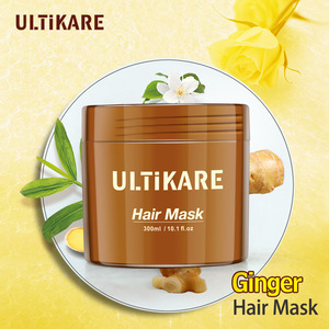 Cream type private label organic mud hair mask hair treatment for all hair types