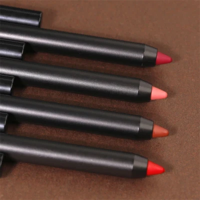 Custom Logo 6 Colors Lipliner Makeup Waterproof Matte Lip Liners Pencil