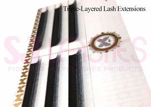 Double/Triple Layered Mink Volume Lashes OEM Packaging PBT