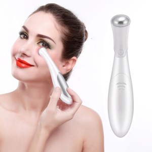 Electric Eye Massager Mini Eyes Wrinkle Dark Circles Removal Pen Anti Aging Massager Negative Ion Vibration Face Lifting Tool