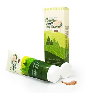 (elizavecca) Milky Piggy Greentea Salt Body Scrub 300g