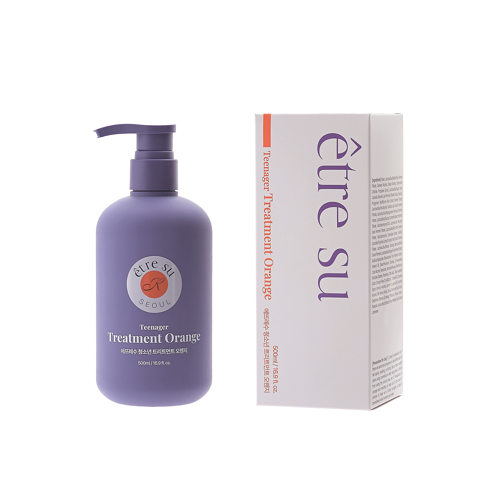 etresu Teenager Shampoo &amp; Treatment (Orange)