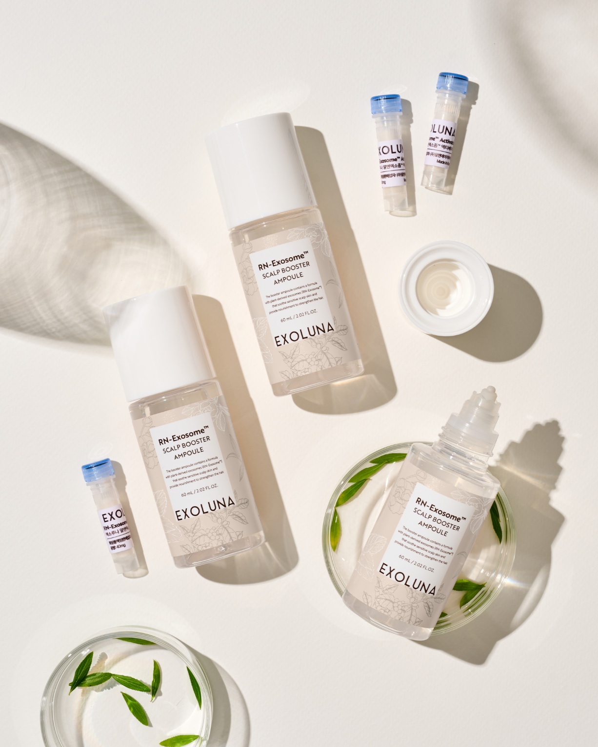 EXOLUNA RN-Exosome Activator (Multi-Plant Exosome)+ EXOLUNA RN-Exosome Scalp Booster Ampoule