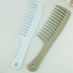 Factory Outlet high quality plastic hair comb wide tooth comb