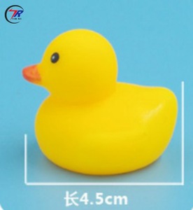 Factory Supply Customized Blank Diy Action Figure Duck Vinyl Bath Toy