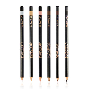 fashion 6 color eyebrow pencil wooden eyebrow pencil O.TWO.O long lasting