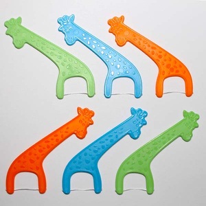 FDA Approval Children Animal Design Dental Flosser