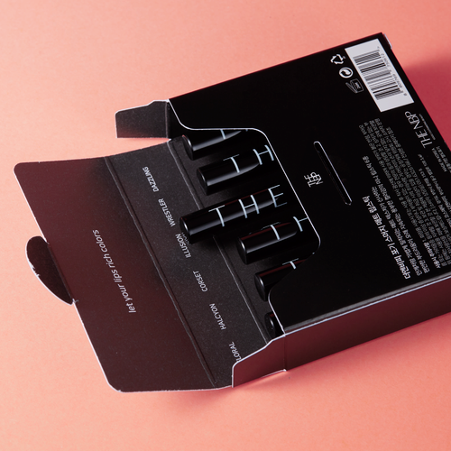 Foggy Smudge texture  6 mini Matte Lipstick Set that fit travel makeup kit