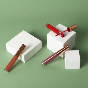 Gold Cap Round Custom Tubes Matte Private Label No Label Lip Gloss
