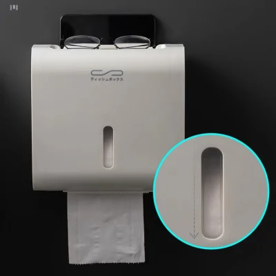 High Quality Capacity Thickened Bathroom Waterproof Plastic Tissue Box