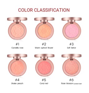 Hot selling O.TWO.O professional Facial Blush Powder Makeup Blush 6 colors