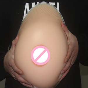 Hot Selling Soft Silicone Breasts Real Artificial Breast Forms For Man Wholesale 9600g/Pair
