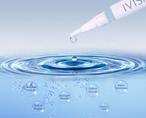 IVISMILE 2020 Dental Wireless LED Light Dazzling White Teeth Whitener Bleaching Pen Private Label