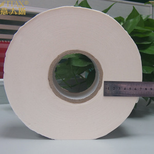 Jumbo roll paper tissue wood pulp 610g nature napkins home kitchen holder bath tissue toilet paper