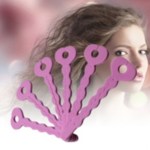 Korea Hot sale magic hair curl sponge 3pcs twist hair styling set rollers
