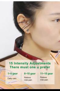 KZED Own Shiatsu Neck Massage Device 2021 Machine Foldable Heating Neck Shoulder Mini Massager