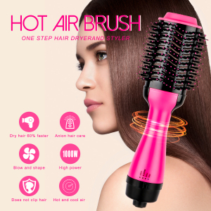Lescolton Factory 3 IN 1 One Step Hair Dryer Hot Air Brush Hair Straightener Comb Curling Brush Hair Styling Tools