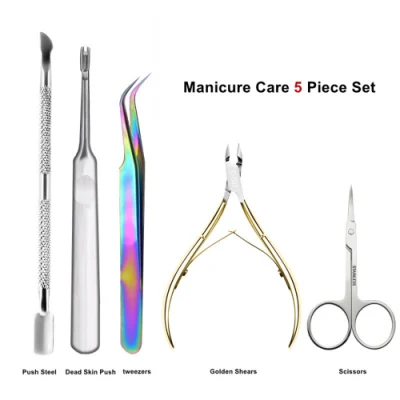 Manicure Tools Full Set of Shop Manicure Nails to Dead Skin Nail Tools Set