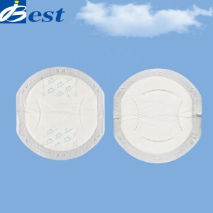 Massive instantaneous absorption SAP breast pad