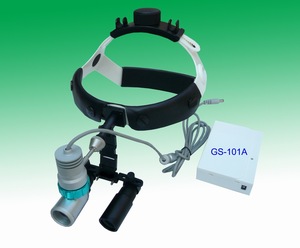 medical surgical portable 5x magnifier head lamp