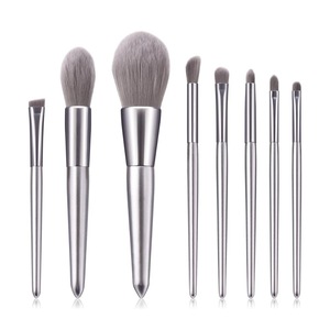 Micro Fiber Soft Makeup Brushes Professional Powder Eyeshadow Eyebrow Cosmetics Makeup Applicator Your Own Brand Name