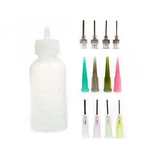 Multi Purpose Precision Soft Squeeze Art Craft Applicator Dispensing JAC Syringe Bottles for Ink Glue Henna cones Paste Paint