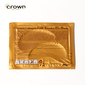 OEM Cosmetic 24k Gold Collagen Crystal Eye Patch Pad Eye Mask for Anti Aging, Anti Wrinkle