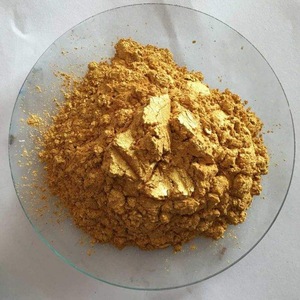 Pearlescent gold pigment/mica powder for cosmetic black pearl powder