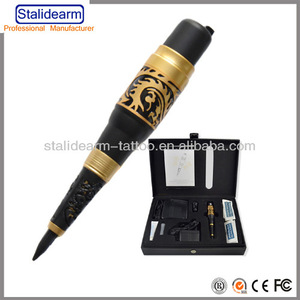 Permanent hot selling golden dragon tattoo machine kit