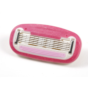 pink Halo5 5 blade lady shaving cartridges safety shaving razor balde