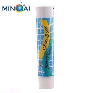 plastic laminated cosmetic tube with screw cap