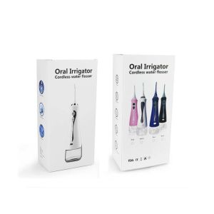 Portable Dental Water Flosser pick Oral Irriga system Ultrasonic Electric Tooth Cleaner dental irrigator waterproof IPX7
