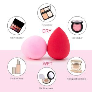 Private label blender beauty custom packaging vegan make up cosmetic puff latex free makeup sponge