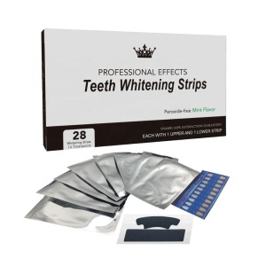Private Label Natural Charcoal Teeth Whitening Strips