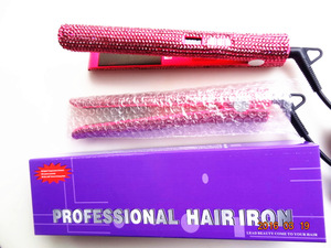 Professional hair straightener with comb name brand flat iron hair straightener comb