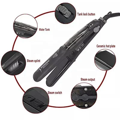 Professional Steam Hair Straightener Salon Styler