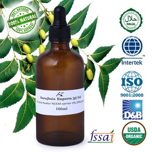 Pure and Naturally proven healthy Neem carrier oil