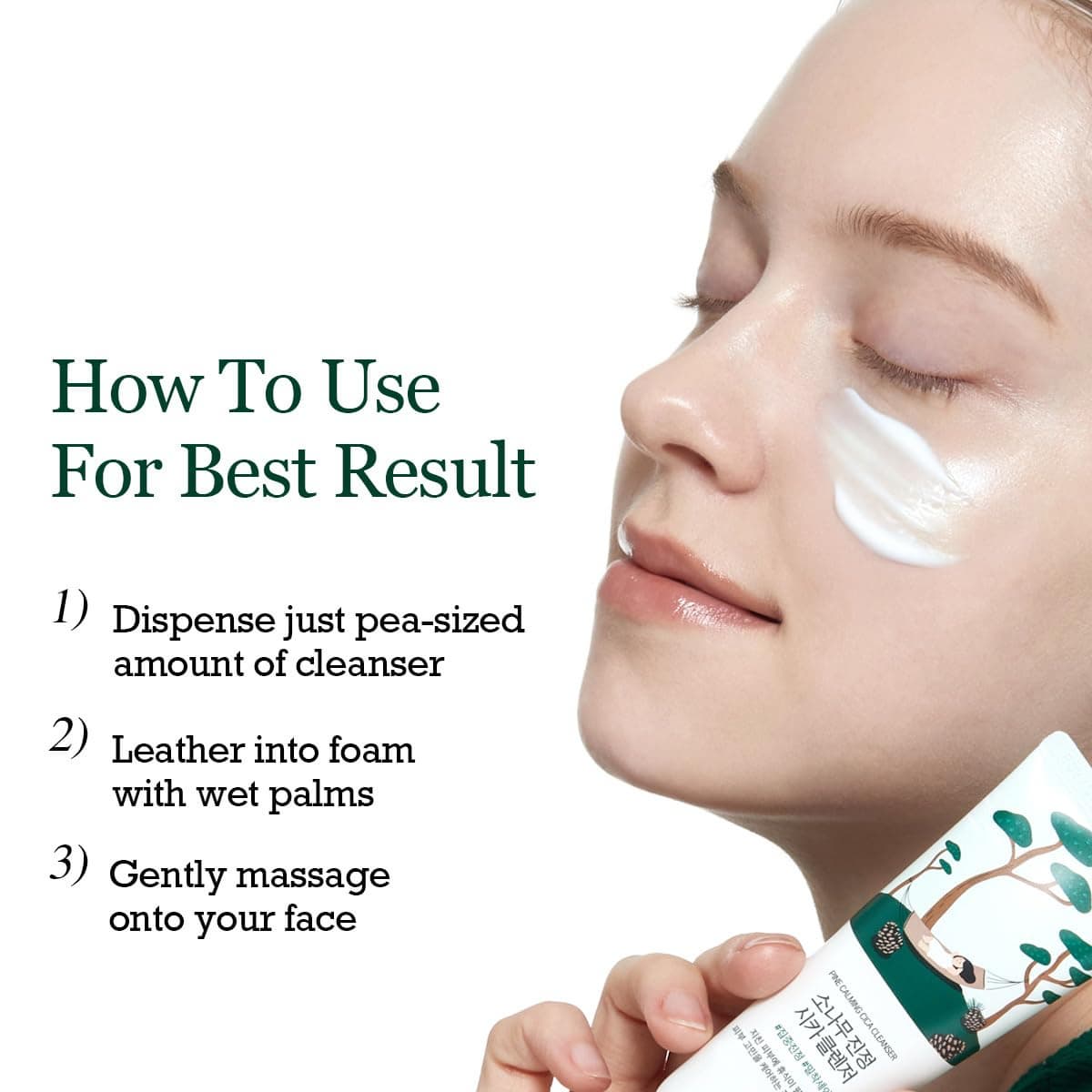 ROUND LAB Pine Calming Cica Cleanser 150ml 
