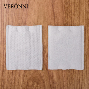 Skin Care Face Cosmetic Natural Pure Remover Square Cotton Makeup Pads Soft Cleansing Cotton 50pcs/Bag