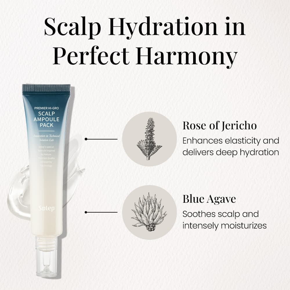 [Solep] Premier Hi-gro Scalp Ampoule Pack_Anti hair loss, Scalp care