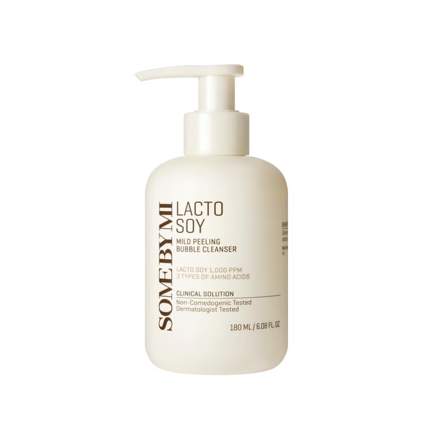 (SOME BY MI) LACTOSOY MILD BUBBLE PEELING CLEANSER 180ML