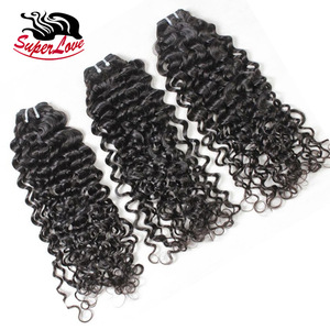 SuperLove Wholesale 10a Grade Machine Double Drawn Cuticle Aligned virgin Remy Hair Peruvian Italian Curly Raw human hair weave