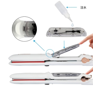 Titanium Plate Type and LED Display hair straightener online flat iron