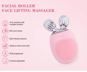 Top amazon 2019 multi-function face cleansing brush massage facial tools