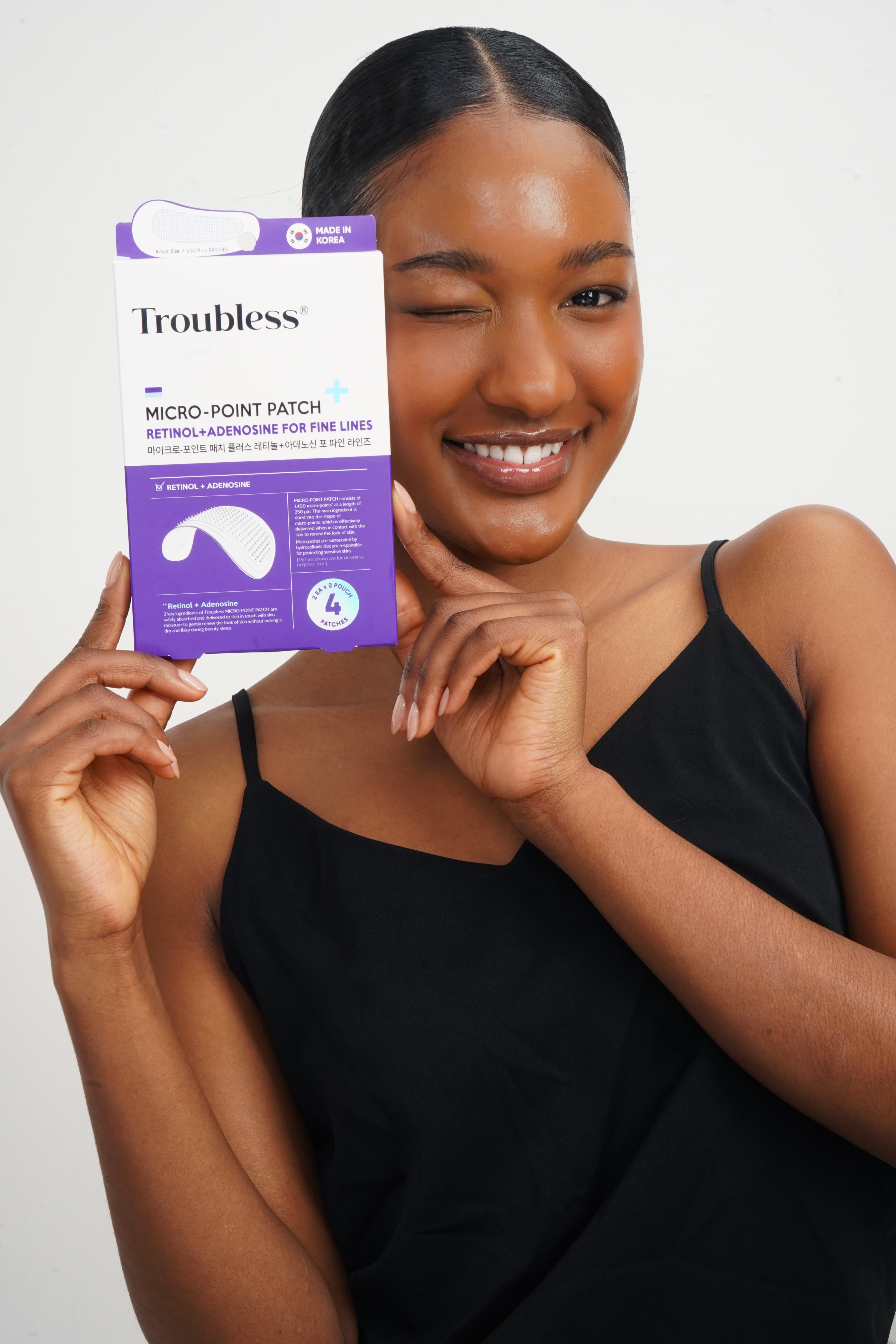 Troubless Micro-Point Patch Plus Retional &amp; Adenosine